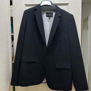 Banana republic long and lean black blazer